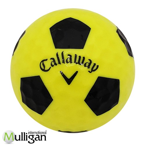 Yellow Callaway Chrome Soft Truvis